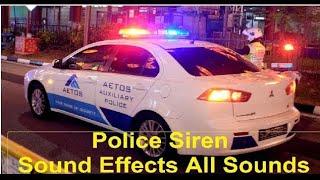 Police Siren Sound Effects With Drawing