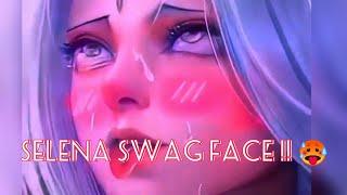 Selena swag face ️. #mobilelegends #shorts #swagface #viral