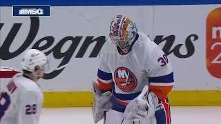 Ilya Sorokin's incredible save against Sabres and Krebs (14 mar 2024)