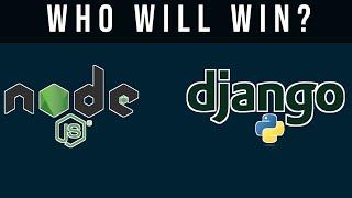 Node JS vs Python's Django in 2 minutes.