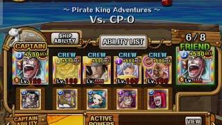 Enel takes down Level 100+ CP-0 PKA! No new units! Easy but long run. OPTC