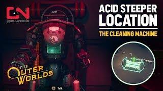 Acid Steeper Location - Outer Worlds Sam: The Cleaning Machine Quest