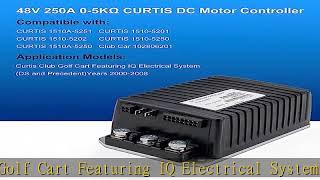 Replace 1510A-5251 48V 1510-5251 Motor Controller 250A 0-5kΩ1510A-5250 Curtis DC SepEx Motor Contro