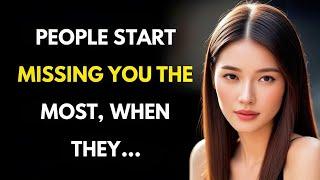 People Start Missing You The Most, When.. | Psychology Facts | Hundred Quotes