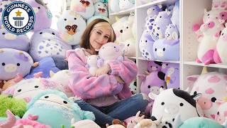 Largest Squishmallow Collection - Guinness World Records