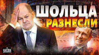 Срочно из Германии: Шольца раскритиковали за странный звонок Путину