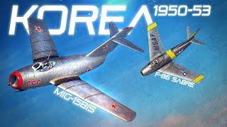 Korean War 1950s Dogfights | Mig-15Bis Vs F-86 Sabre | Digital Combat Simulator | DCS |