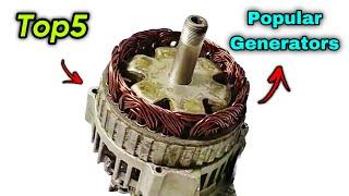 Top5 most popular fuel less electric generators by amir experience