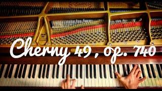 Cherny etude no. 49, op. 740 (piano cover)