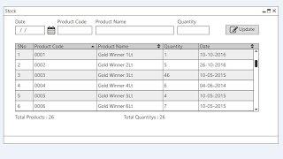 C# Step By Step Make Stock Management Software   Part 1