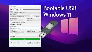 How to make bootable usb windows 11 using official ISO File ||Rufus