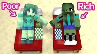 Baby Zombie Rich and Poor - Life Story - Minecraft Animation