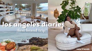 first brand trip, getting out of a funk & new friends | LA diaries