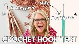 $1 vs $26 Crochet Hook | Budget vs Luxury Crochet Hooks