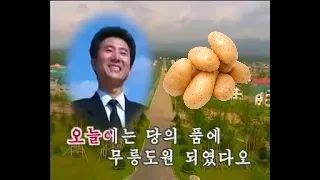 North Korean song about Potatoes 1997 [Eng Sub]