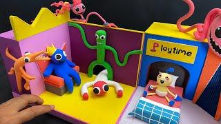 Making RAINBOW FRIENDS ROOM Vs Poppy playtime's / All monster in Rainbow Friends