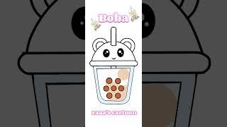 coloring Boba funn #coloring#shortvideo#shorts#coloringeasy#kidsvideo#drawing#youtubeshorts #boba