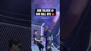 Don Toliver set went crazy at Gov Ball NYC 