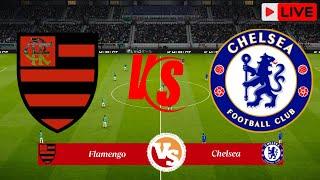  LIVE: Flamengo vs Chelsea | FIFA Club World Cup 2025  | eFootball PES 2021 Gameplay Simulation 
