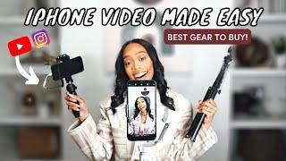 No one will know you used your phone  | Best iPhone Gear & Settings for High Quality Video!