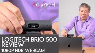 Logitech BRIO 500 | 1080P Webcam Review!