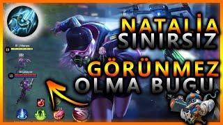 NATALİA SINIRSIZ GÖRÜNMEZ OLMA BUGU / KARŞI TAKIMA GELDİ VE ÖZELDE DENEDİM /MOBİLE LEGENDS BANG BANG