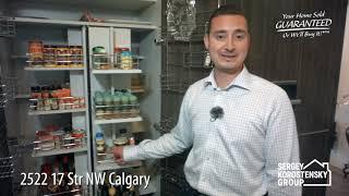 Home tour with realtor in Calgary, Canada. Video Tour. Virtual tour. (2522 17 Str NW)