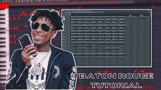 How To Make Baton Rouge Loops For NBA Youngboy | How To Make A Baton Rouge Type Beat In FL Studio