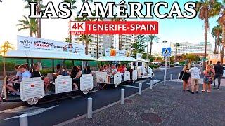 TENERIFE - PLAYA DE LAS AMÉRICAS | This is what the back streets look like  4K Walk ● November 2024