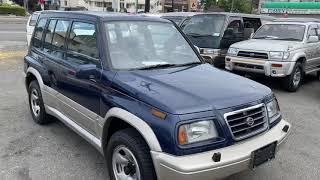 RARE:  SOLD 1995 Suzuki Escudo (Vitara) 4x4 Turbo-Diesel RF, Walkaround (English)