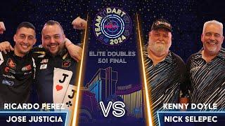 Ricardo Perez & Jose Justicia vs Kenny Doyle & Nick Selepec | Doubles 501 Final | NDA Team Dart