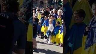 Demonstration to Support Ukraine, Milano - Italy