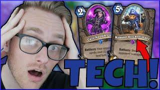 Yeah, This is TECH ⏰ TIME ⏰ (Reno Shudderwock Shaman) | Scholomance Academy | Wild Hearthstone