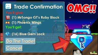 Selling My ALL Items to Buy his DREAM Item (RIP MrSongo GT'S Block) | GrowTopia