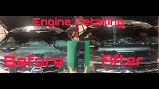 Engine detailing using DR.O Engine Foam