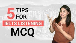 5 Tips for IELTS Listening MCQ Questions 2025 #ielts2024 #ieltspreparation