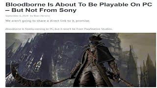 Sony Hates Bloodborne