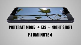 Night Sight & Portrait Mode With EIS For Redmi Note 4