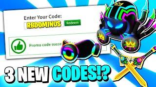 ALL 3 NEW OCTOBER Roblox Promo Codes on ROBLOX 2021! | FREE RB BATTLES DOMINUS ?! (2021)