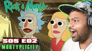 Rick and Morty - S5E02 "Mortyplicity" REACTION