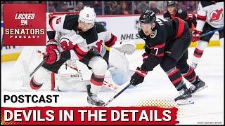 POSTCAST: KEY MISTAKES COST OTTAWA SENATORS IN HOME LOSS TO NEW JERSEY DEVILS