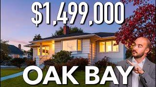 Fantastic Family Home for Sale in One of Oak Bay’s Best Neighbourhoods! 2220 Middowne Road