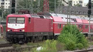 Bahnverkehr in Stuttgart HBF Teil 1 | Br 112 | Flirt 3 | Br 218 | Siemens ES64U2 | Flixtrain | ICE 1