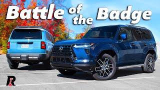 2025 Toyota Land Cruiser vs Lexus GX / Boxy Brawl