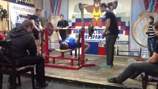 Aleksey A. Benchpress Fail 122.5 kg 03.11.2012