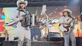 Hermosa Acordeonista Tocando Huapangos En Su Acordeón