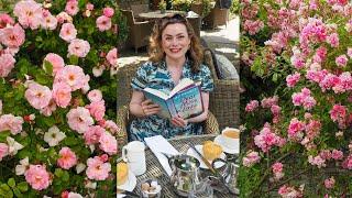 COSY WEEKEND VLOG / A SPECIAL ROSE GARDEN, NEW LINENS & MY CURRENT READ