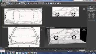 Создание автомобиля в 3Ds Max