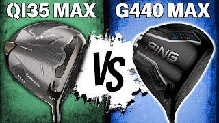 Forgiveness KING of 2025?! Ping G440 Max vs Taylormade Qi35 Max! Performance Test....Who Wins?!