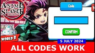 *ALL CODES WORK* Anime Slayer Simulator ROBLOX | 05/07/2024